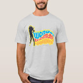 Wonder Woman Silhouette T-shirt (Voorkant)