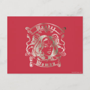 Wonder Woman Silver Briefkaart