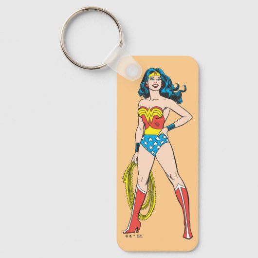Wonder Woman Standing Sleutelhanger (Voorkant)