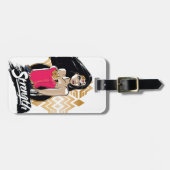 Wonder Woman Sterkte Bagagelabel (Voorkant horizontaal)
