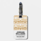 Wonder Woman Sterkte Bagagelabel (Achterkant verticaal)