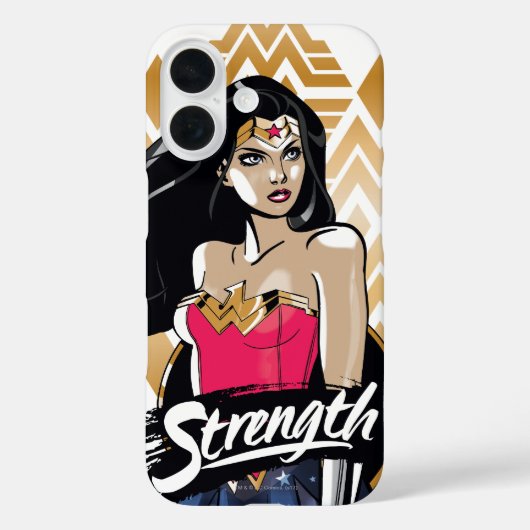 Wonder Woman Sterkte Case-Mate iPhone Case (Achterkant)