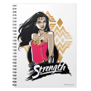 Wonder Woman Sterkte Notitieboek