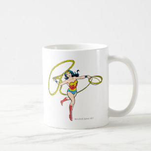 Wonder Woman Swinging Lasso Koffiemok