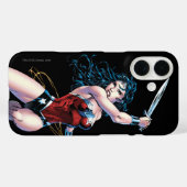 Wonder Woman Swinging Sword Case-Mate iPhone Case (Achterkant (horizontaal))