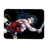 Wonder Woman Swinging Sword Magneet (Horizontaal)