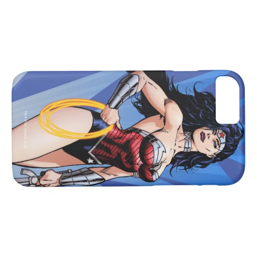 Wonder Woman & Sword Case-Mate iPhone Case (Achterkant (Horizontaal))
