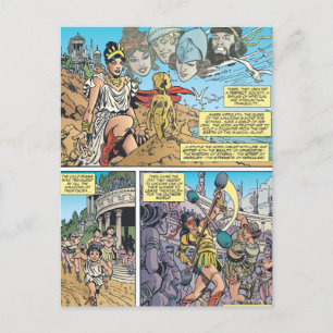 Wonder Woman Themyscira Briefkaart