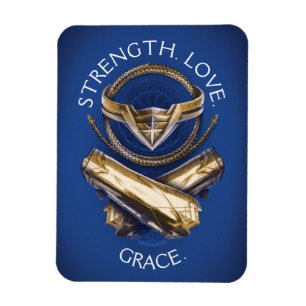 Wonder Woman Tiara, Lasso en Bracelets Magneet