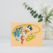 Wonder Woman Transform Briefkaart (Staand voorkant)