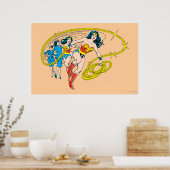 Wonder Woman Transform Poster (Keuken)