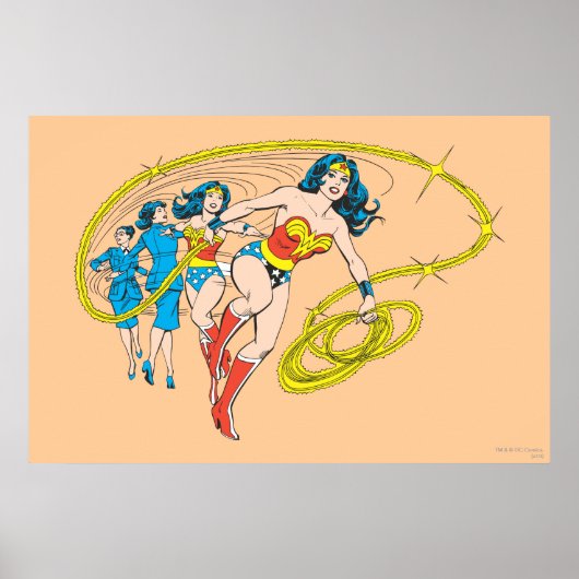 Wonder Woman Transform Poster (Voorkant)