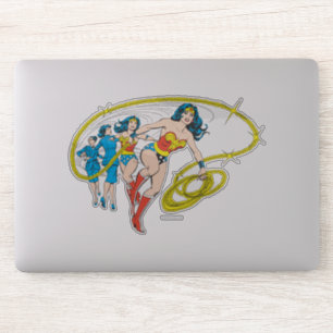 Wonder Woman Transform Sticker