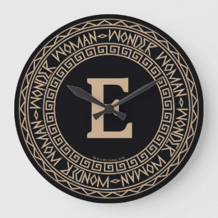 Wonder Woman Tribal Pattern Grote Klok