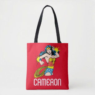 Wonder Woman Twist met glanzende boeien Draagtas