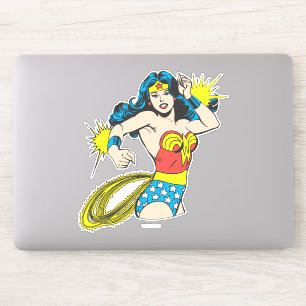 Wonder Woman Twist met glanzende boeien Sticker