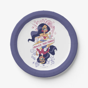 Wonder Woman Unmask Your Powers Papieren Bordje