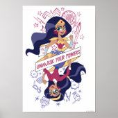 Wonder Woman Unmask Your Powers Poster (Voorkant)