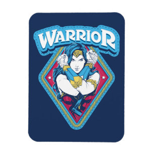Wonder Woman Warrior Graphic Magneet