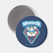 Wonder Woman Warrior Graphic Magneet (Voorkant / Achterkant)