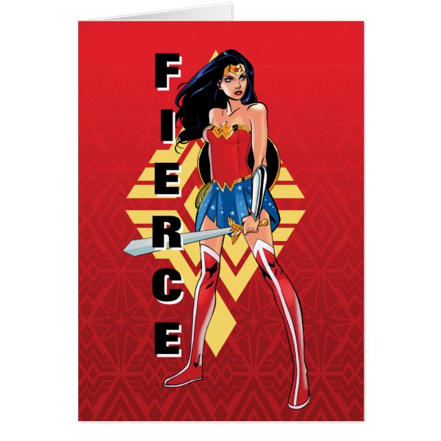 Wonder Woman With Sword - Fierce (Devant)