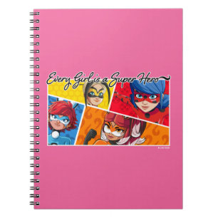 Wonderbaarlijk Elk Meisje Is Een Superheld Notitieboek