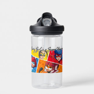 Wonderbaarlijk Elk Meisje Is Een Superheld Waterfles