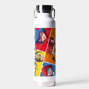 Wonderbaarlijk Elk Meisje Is Een Superheld Waterfles