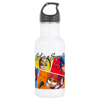 Wonderbaarlijk Elk Meisje Is Een Superheld Waterfles