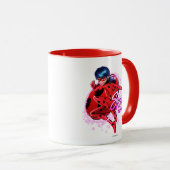 Wonderbaarlijk lieveheersbeestje | Vlekken op afbe Mok (Voorkant rechts)