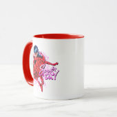 Wonderbaarlijk lieveheersbeestje | Vlekken op afbe Mok (Voorkant links)