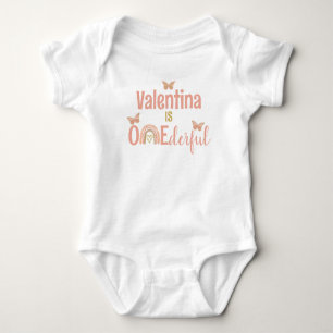 Wonderbaarlijk Meisje Eerste Verjaardag Feest Boho Romper