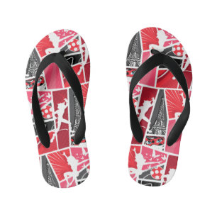 Wonderbaarlijke Comic LadyBug Paris Patroon Kinder Teenslippers