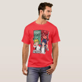 Wonderbaarlijke Comic Marinette & Adrien True Colo T-shirt (Voorkant volledig)