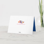 Wonderbaarlijke Menorah Kaart (Achterkant)