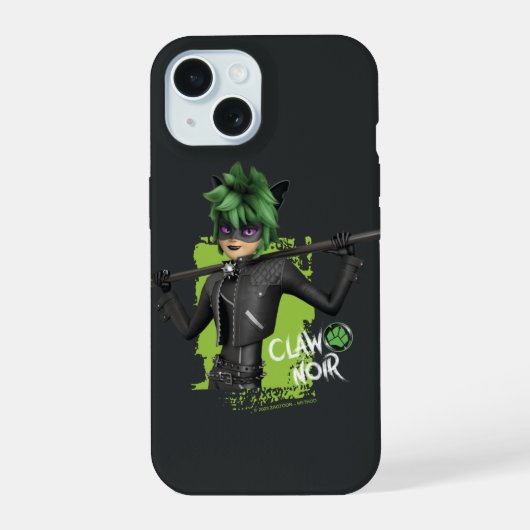 Wonderbaarlijke Omgekeerde Klauw Noir Karakter Gra iPhone 15 Hoesje (Achterkant)