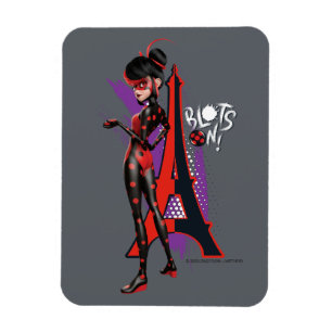 Wonderbaarlijke omgekeerde Shadybug blots aan! Magneet