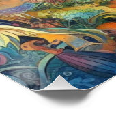 wonderbaarlijke wereld perfect poster (Hoek)