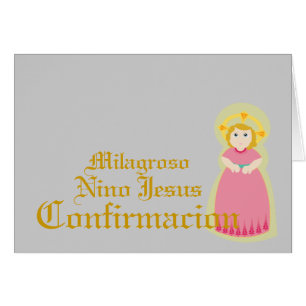 Wonderbare " Confirmacion" - Spaans-pas aan