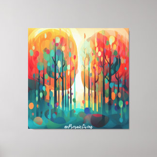 Wonderbos 3 canvas afdruk