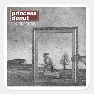Wondercrawl door Princess Donut T-Shirt Vierkante Sticker