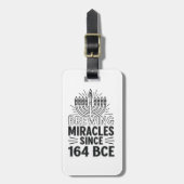 Wonderen brouwen sinds 164 BCE Chanoeka Joods Bagagelabel (Voorkant verticaal)