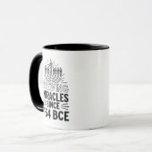 Wonderen brouwen sinds 164 BCE Chanoeka Joods Mok (Voorkant links)