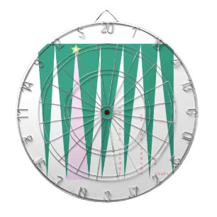 Wonderen van de kerstboom voor de seizoenen dartbord