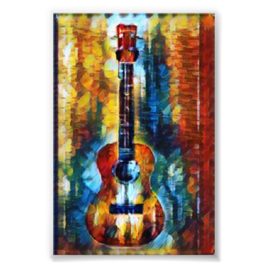 Wonderful Bass Guitar Foto Afdruk (Voorkant)
