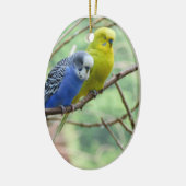 Wonderful Budgie Keramisch Ornament (Links)