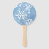 Wonderful Christmas Snow Handwaaier (Achterkant)