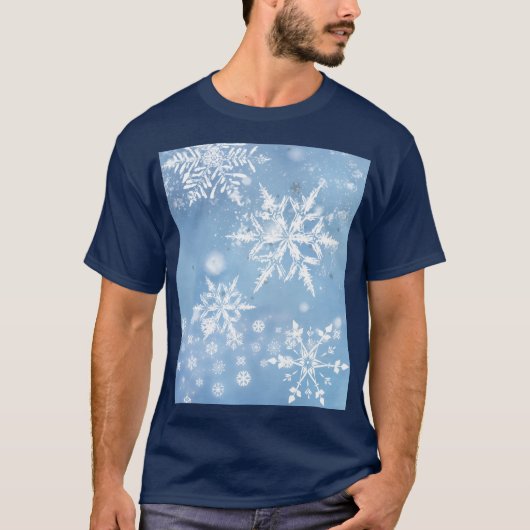 Wonderful Christmas Snow T-shirt (Voorkant)