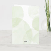 Wonderful Floral Birthday Card Kaart (Achterkant)