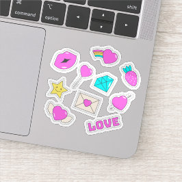 Wonderful love sticker set